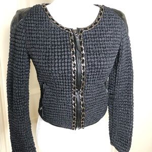 Salvatore Ferragamo leather jacket